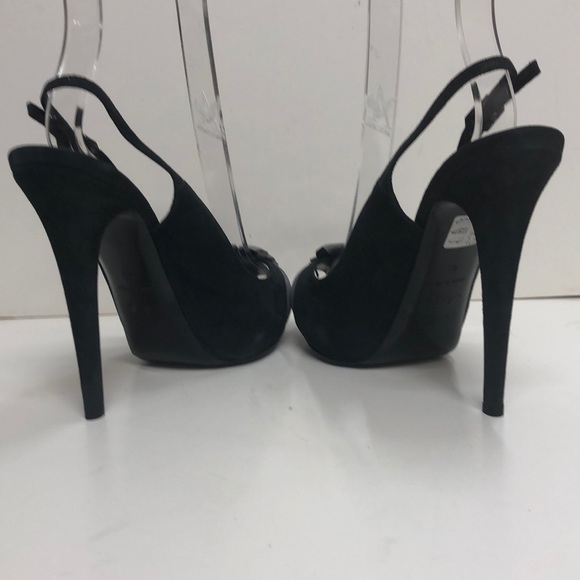 Nando Muzi Made in Italy Gray High Heel Platform - Picture 3 of 4